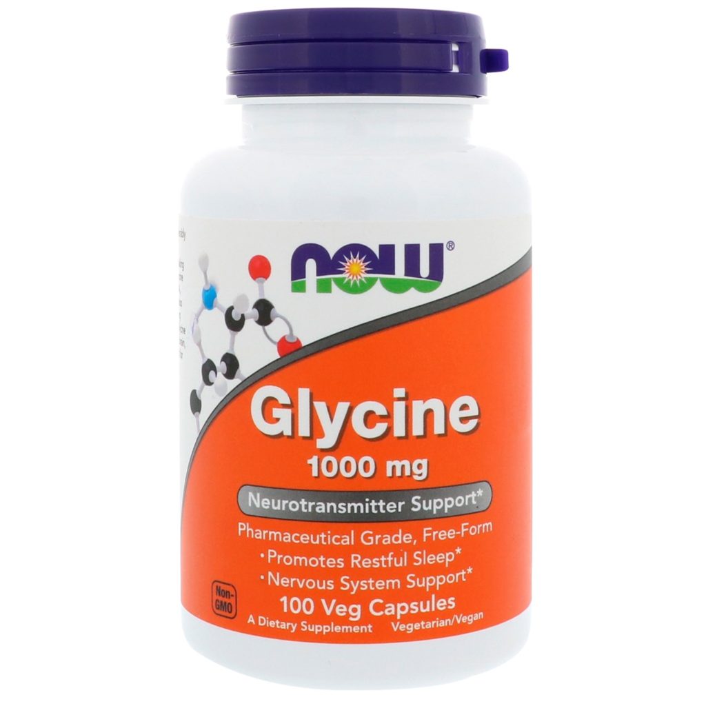 glycine 1000 mg 100 veg capsules