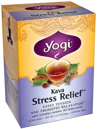 kava stress relief tea 16 tea bags 40473