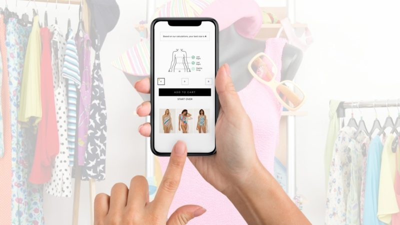 Contactless Fit ™ — это решение для магазинов одежды (бесконтактная примерка)