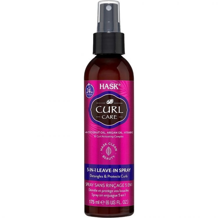 hask curl care 5 in 1 leave in spray