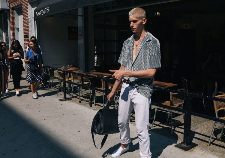 Летний уличный стиль в Нью-Йорке 2019, мужской уличный стиль