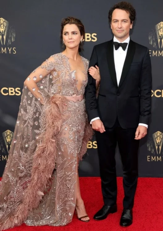 Keri Russell and Matthew Rhys Keri Russell in Zuhair Murad Image: Rich Fury/Getty Images