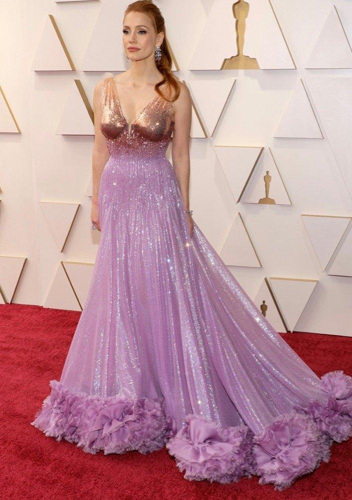 Jessica Chastain 2022 Oscars